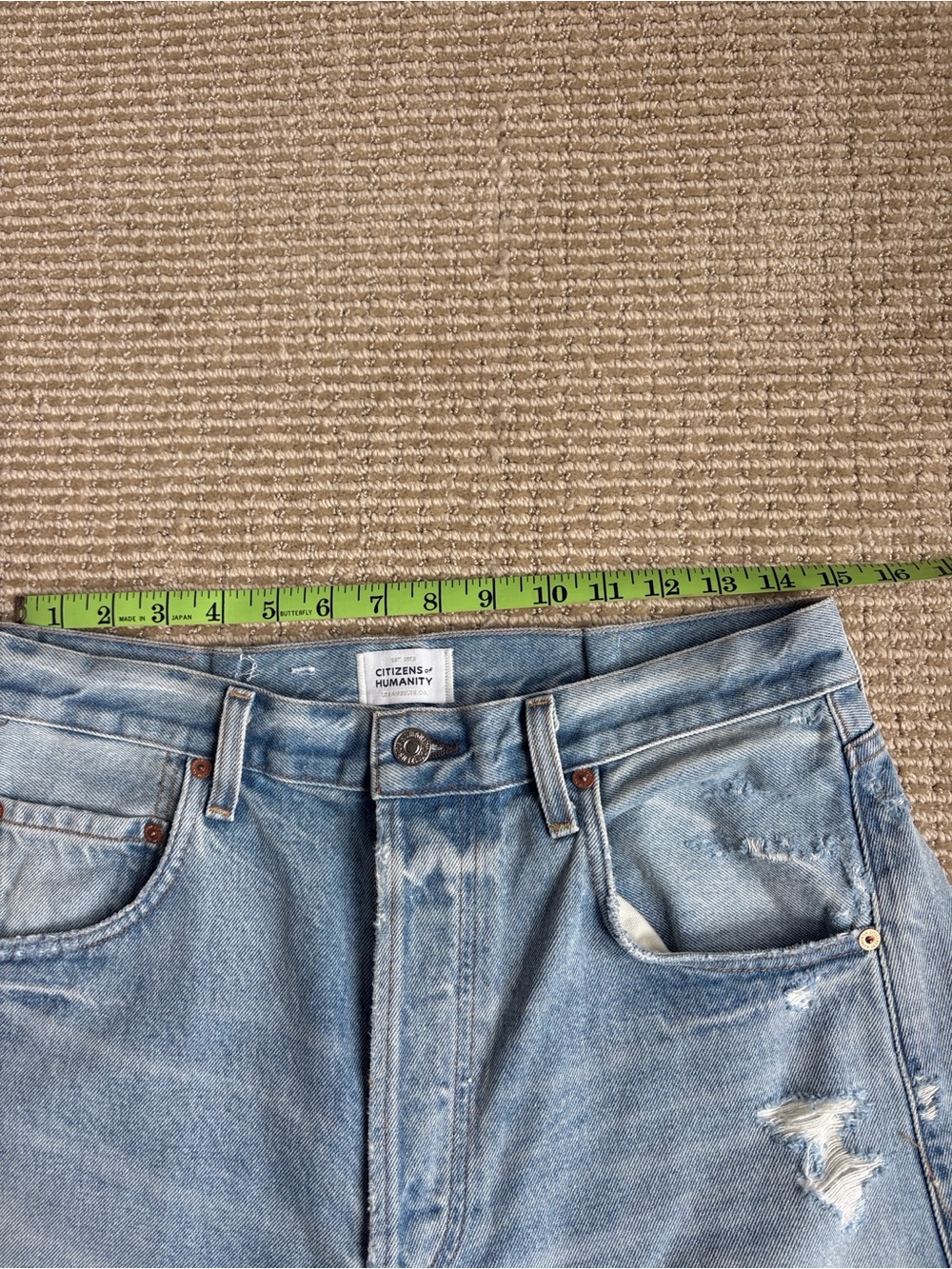 Citizens of Humanity Barrel Horseshoe Jeans Size 30 - Picture 7 of 7